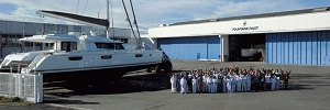 Fountaine Pajot workers in Aigrefeuille