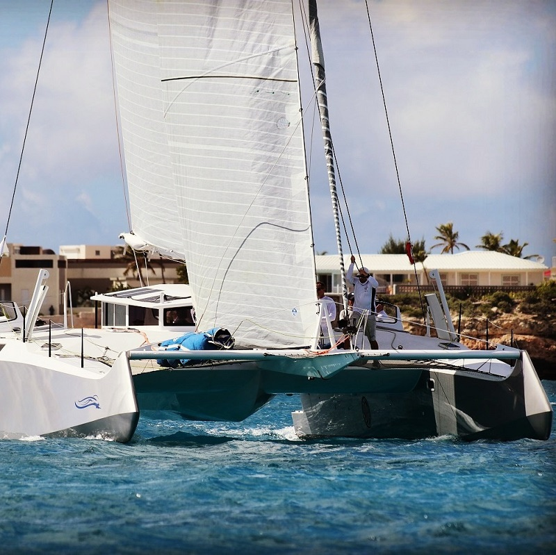 Caribbean Multihull Challenge - FUJIN Bieker 53 catamaran