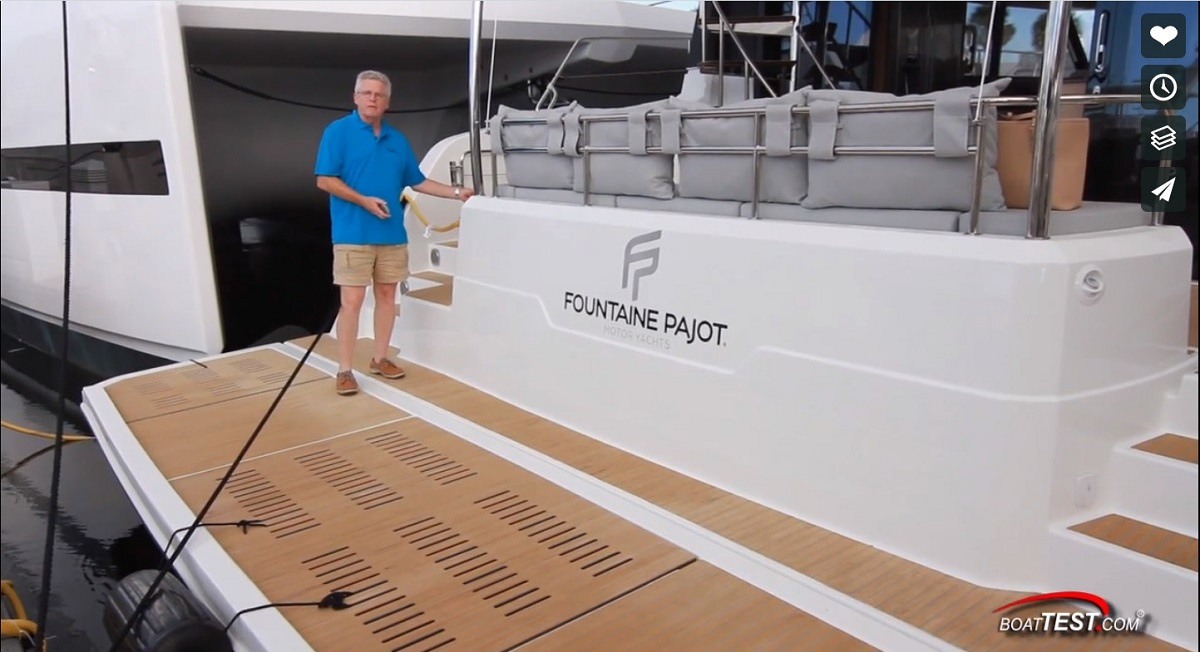 Test review Fountaine Pajot MY 44 power catamaran