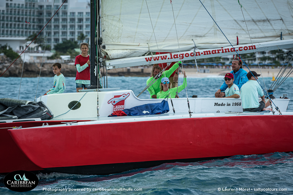 TRYST Trimaran SXM - Entry to CMC 2