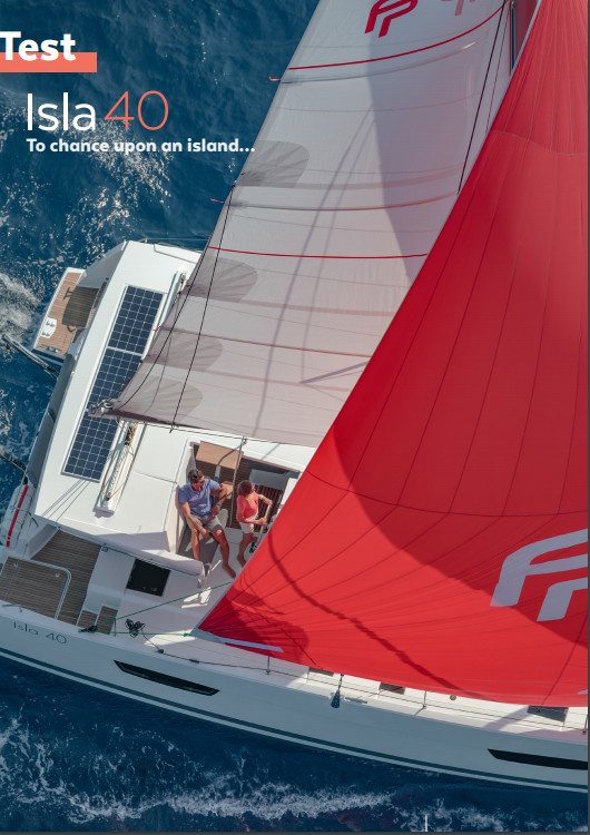 ISLA 40 test sail review - Fountaine Pajot sailing catamaran