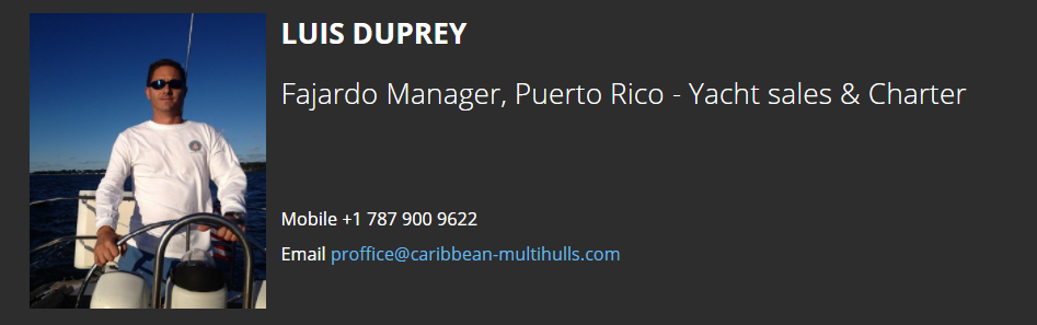 Luis Duprey - Puerto Rico team