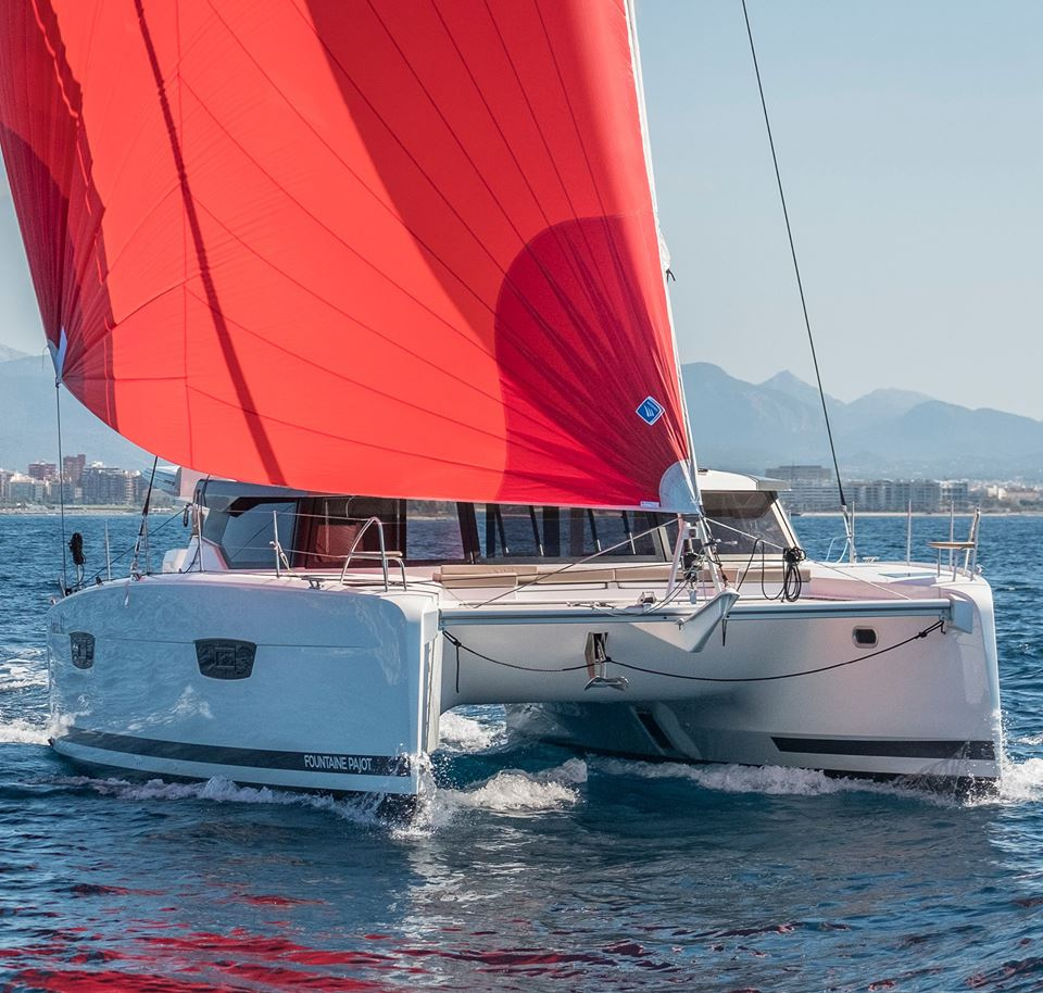 Astrea 42 Fountaine Pajot Catamaran sailing