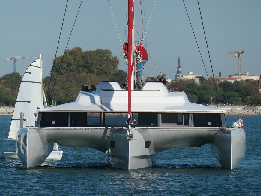 NEEL 65 Evolution trimaran in La Rochelle - For sale by Caribbean Multihulls