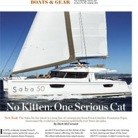 Fountaine Pajot Saba 50 catamaran review - Cruising World