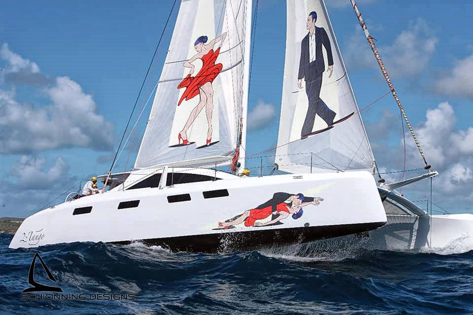 22 TANGO Schionning 51C catamaran