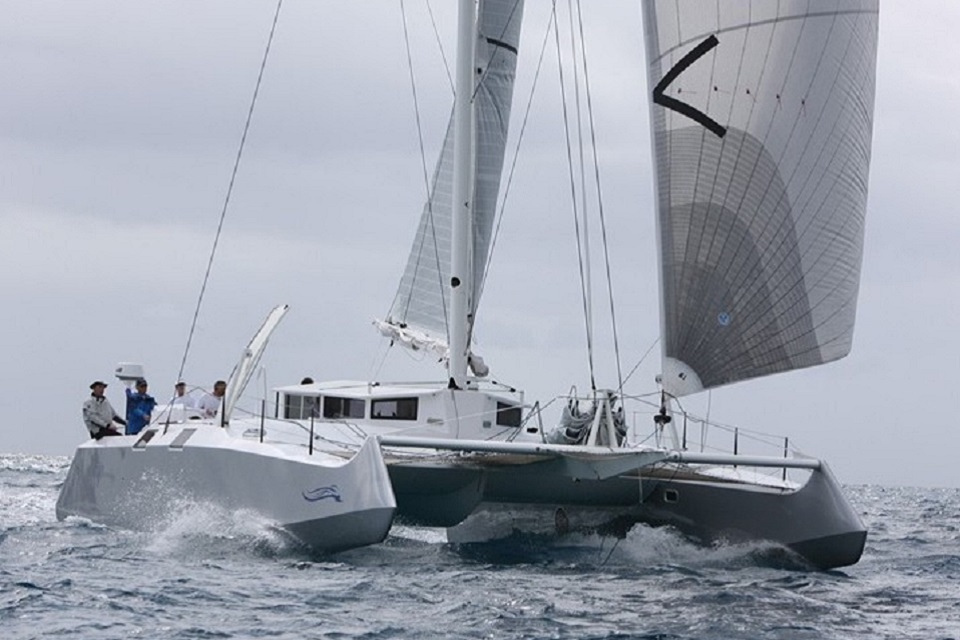 FUJIN, Bieker 53 catamaran