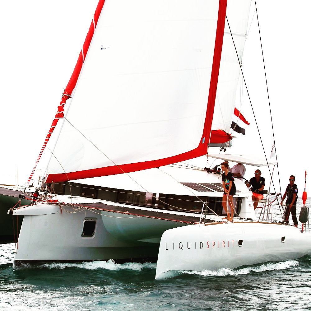 Neel 45 trimaran LIQUID SPIRIT - Caribbean Multihull Challenge 2019