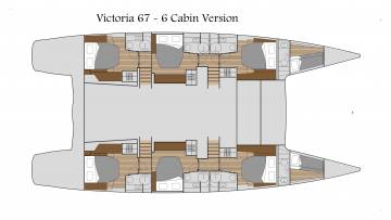 catamaran victoria 67