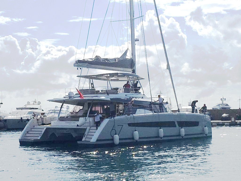 Fountaine Pajot Alegria 67 testsail