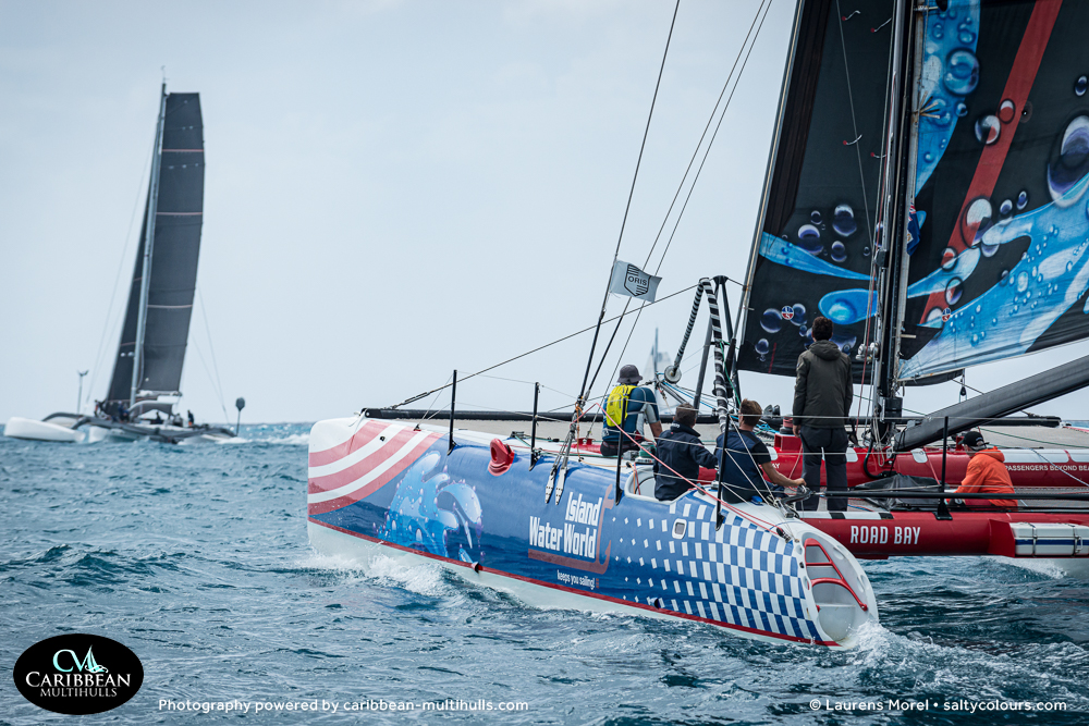 Arawak competing during the CMC 1 - Caribbean Multihull Challenge 2019