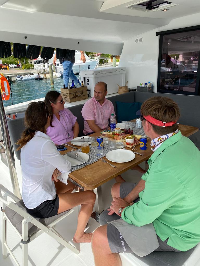 Fountaine Pajot Day at Charter House in St Thomas, US Virgin Islands, Caribbean