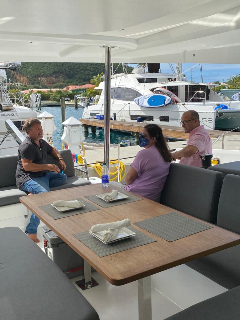 Fountaine Pajot Day at Charter House in St Thomas, US Virgin Islands, Caribbean