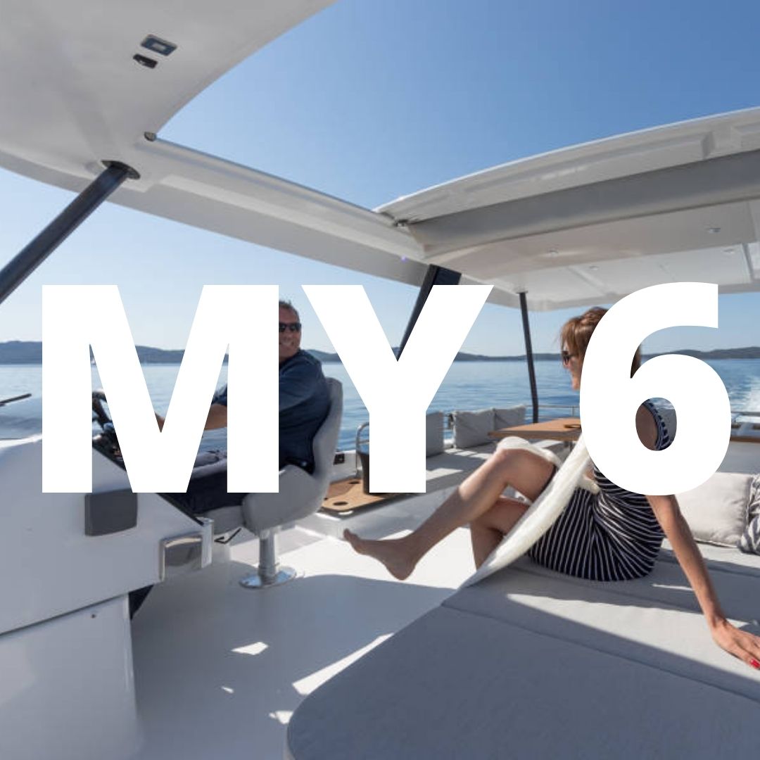 Fountaine Pajot MY 6 Motor Yacht - power catamaran