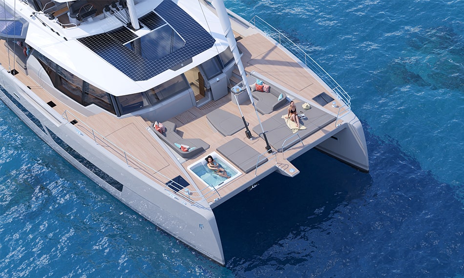 Fountaine Pajot New 80 main deck