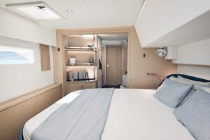 Cabin of Fountaine Pajot FP 55 catamaran - For sale in the Caribbean