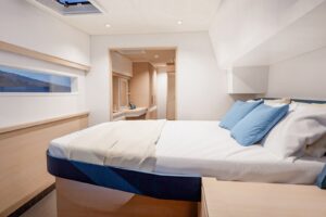 Cabin on board Fountaine Pajot FP 48 - For sale in the Caribbean by yacht dealer Caribbean Multihulls