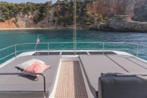 Flybridge de Fountaine Pajot Samana 59 - Vente par le concessionnaire Caribbean Multihulls