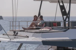 Flybridge de Fountaine Pajot Samana 59 - Vente par le concessionnaire Caribbean Multihulls