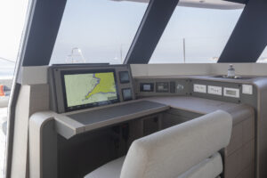 Chart table of Fountaine Pajot Samana 59 - For sale by yacht dealer Caribbean Multihulls