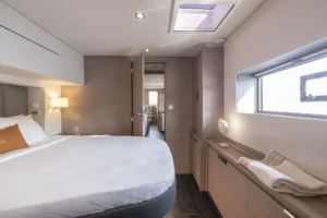 Cabine du Fountaine Pajot Samana 59 - A vendre par le concessionnaire Caribbean Multihulls