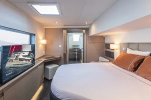 Cabine du Fountaine Pajot Samana 59 - A vendre par le concessionnaire Caribbean Multihulls