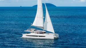 Sailing catamaran Fountaine Pajot FP 51 with Caribbean yacht dealer Caribbean Multihulls