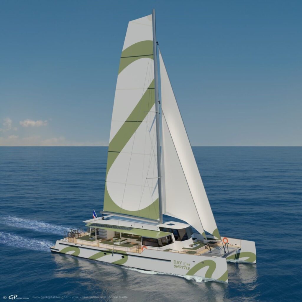DAY 1 SHUTTLE boat range - Passenger sailing catamarans